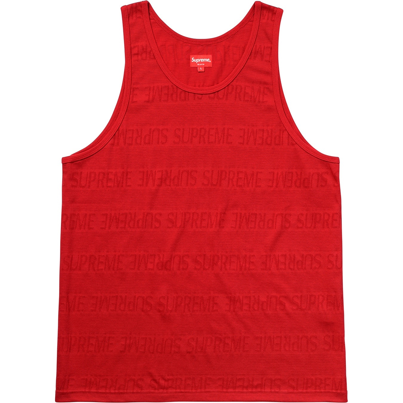 Mesh Stripe Tank Top view 4